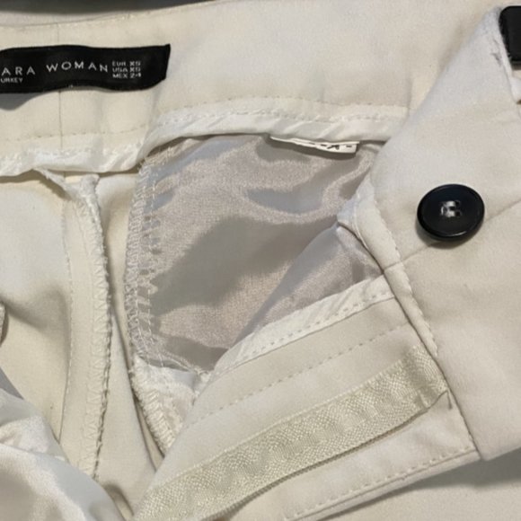 ZARA full-length ivory dress pants - Picture 5 of 11